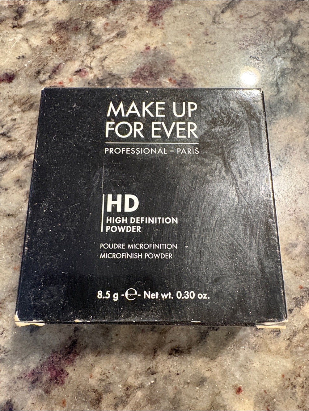 Makeup Forever HD High Definition Microfinish Powder — Black